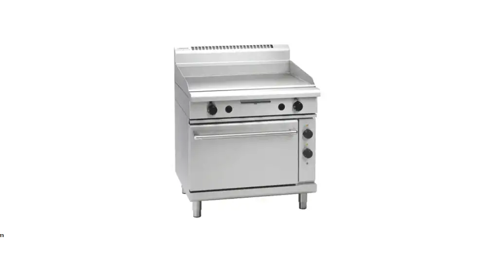 Waldorf P8910ge Gas Griddle Range Electric Oven Instruction Manual