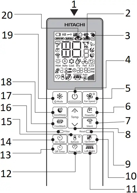 HITACHI RAK-DJ18PCAST Air Conditioner - b5