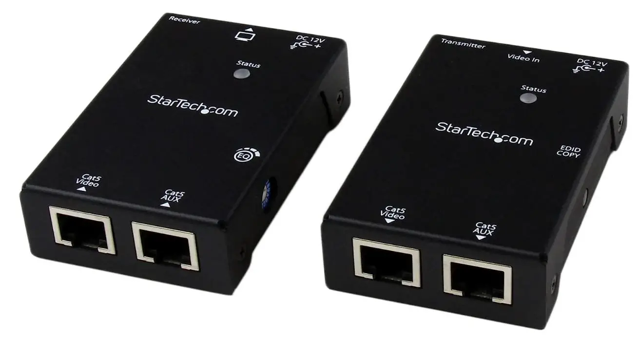 StarTech.com ST121SHD50 HDMI Dual Ethernet Cable Extender-product