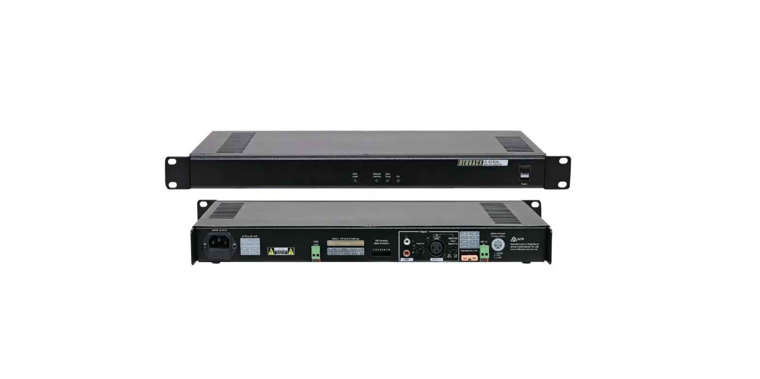 Redback A 4235a Pa Mixer Amplifiers User Manual Redback A 4235a Pa Mixer Amplifiers User Manual