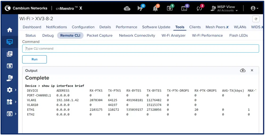 Cambium Networks Cambium-AeroScout Healthcare Solution Configuration - AP IP address
