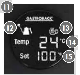 GASTROBACK 42329 Design Water Kettle - PORCELAIN FILTE 2