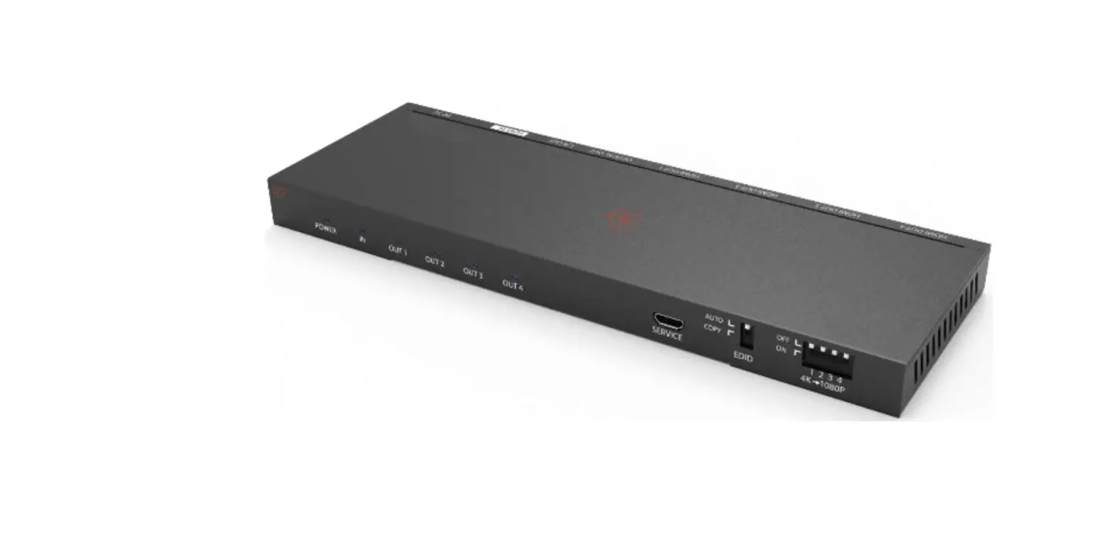 Vigillink Vlsp-as14h20 1x4 Hdmi 2.0 Splitter With Audio De Embedded And Downscale 18gbps User Manual Vigillink Vlsp-as14h20 1x4 Hdmi 2.0 Splitter With Audio De Embedded And Downscale 18gbps User Manual