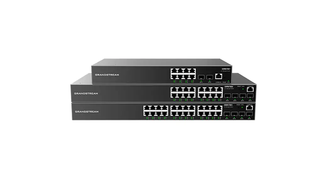 Grandstream Gwn7812p Enterprise Layer 3 Managed Network Switch Installation Guide