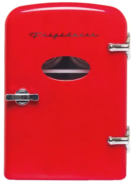 FRIGIDAIRE EFMIS121 RED 6 Can Mini Fridge