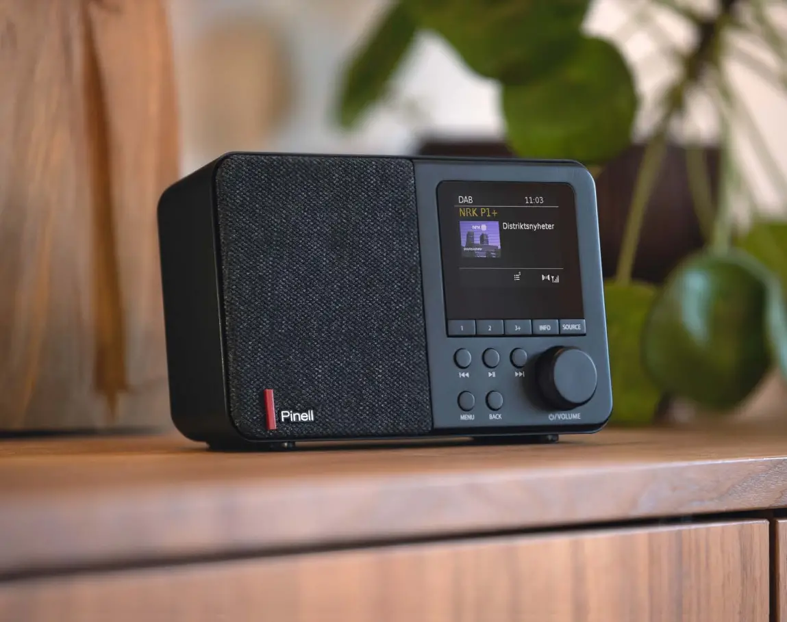 Pinell of Norway SUPERSOUND 001 DAB-DAB+ FM-Bluetooth Radio