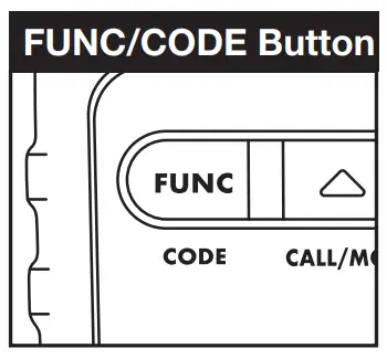 FUNC/CODE Button