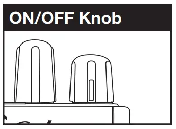 ON/OFF Knob