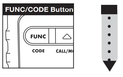 FUNC/CODE Button