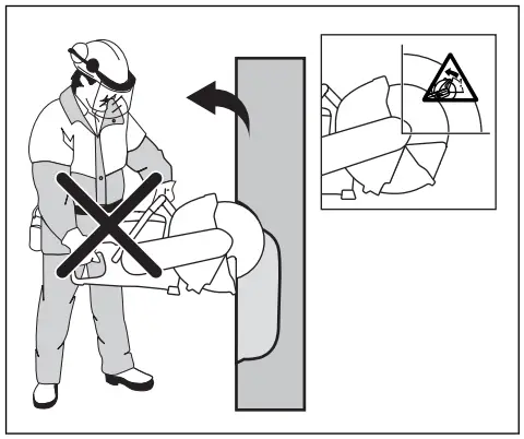 Husqvarna K 770 Dry Cut K 770 Dry Cut OilGuard - Climbing kickback