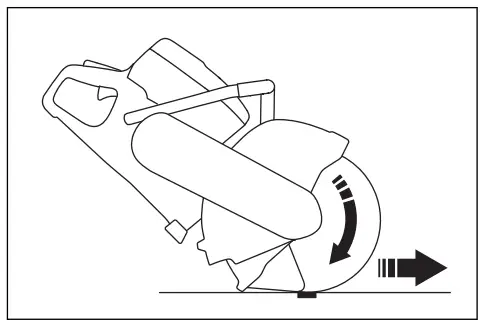 Husqvarna K 770 Dry Cut K 770 Dry Cut OilGuard - Reactive force