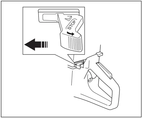 Husqvarna K 770 Dry Cut K 770 Dry Cut OilGuard - STOP switch 1