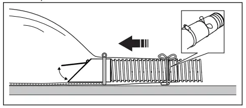 Husqvarna K 770 Dry Cut K 770 Dry Cut OilGuard - bag inlet