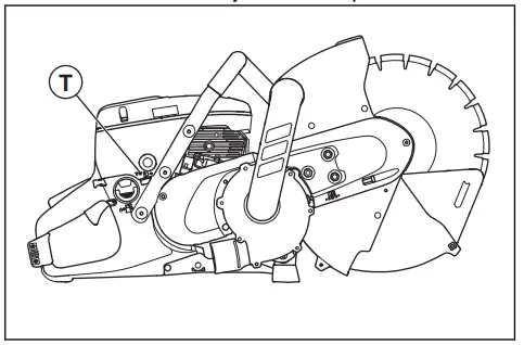 Husqvarna K 770 Dry Cut K 770 Dry Cut OilGuard - drive belt 2
