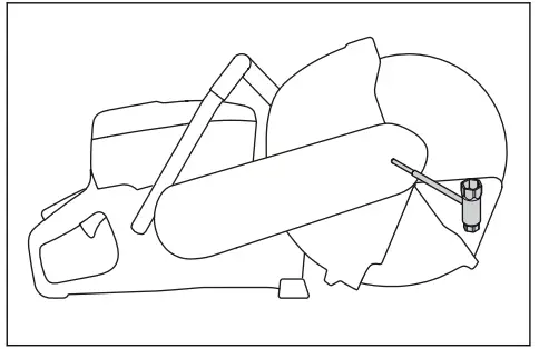 Husqvarna K 770 Dry Cut K 770 Dry Cut OilGuard - flange washer 1
