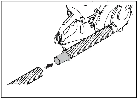 Husqvarna K 770 Dry Cut K 770 Dry Cut OilGuard - hose connector