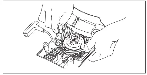 Husqvarna K 770 Dry Cut K 770 Dry Cut OilGuard - recoil