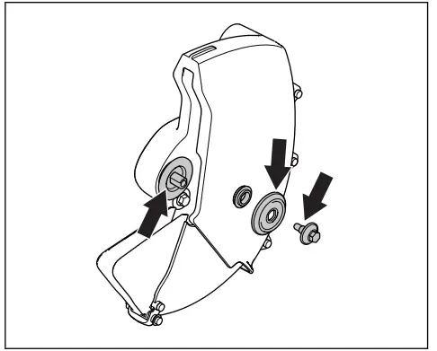 Husqvarna K 770 Dry Cut K 770 Dry Cut OilGuard - spindle shaft