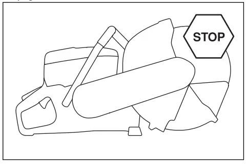 Husqvarna K 770 Dry Cut K 770 Dry Cut OilGuard - throttle control