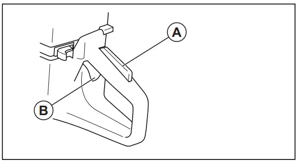 Husqvarna K 770 Dry Cut K 770 Dry Cut OilGuard - trigger lockout