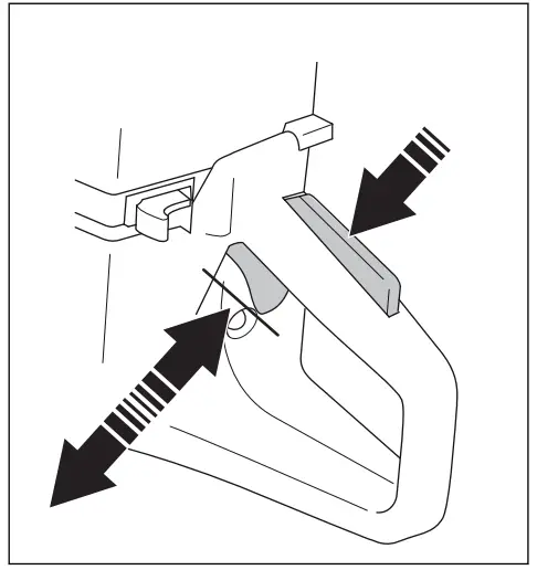 Husqvarna K 770 Dry Cut K 770 Dry Cut OilGuard - trigger