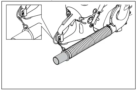 Husqvarna K 770 Dry Cut K 770 Dry Cut OilGuard - vacuum hoses