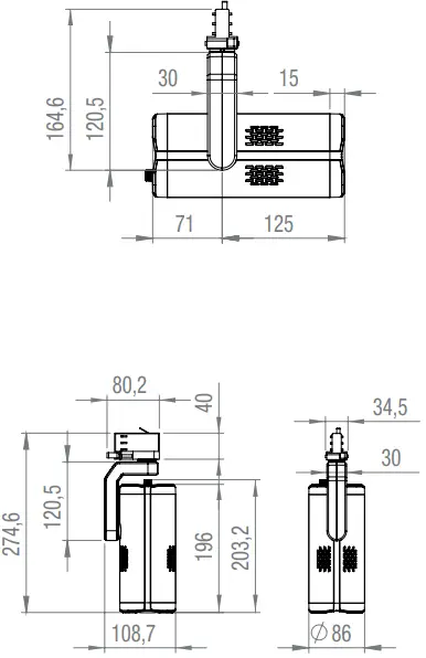 cameo G4 T Gallery Light with Tungsten LED-FIG4