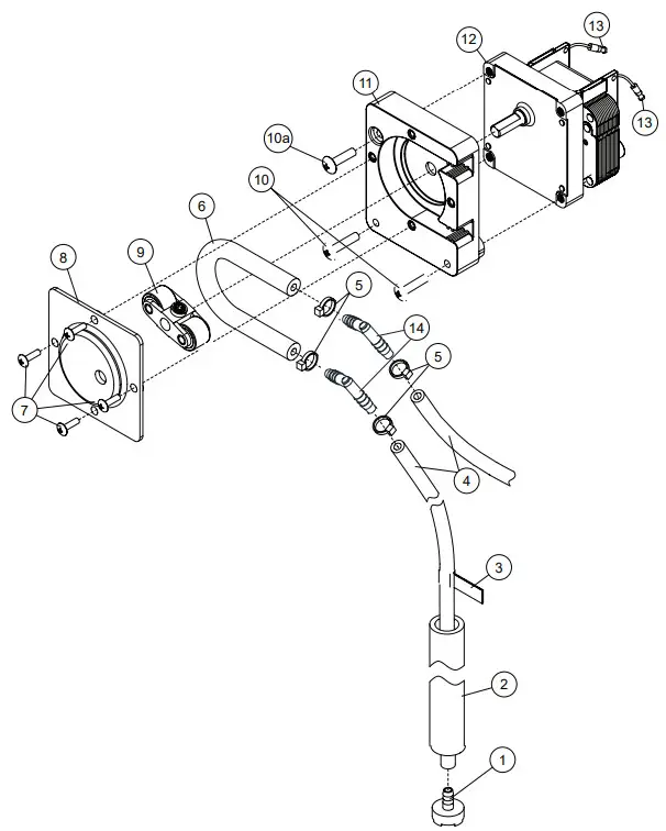 CMA DISHMACHINES UC65e M3 High Temperature Undercounter Dishwasher - Detergent Pump