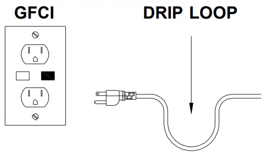 BERNINI FOUNTAINS 001361 Vaso Corded Fountain