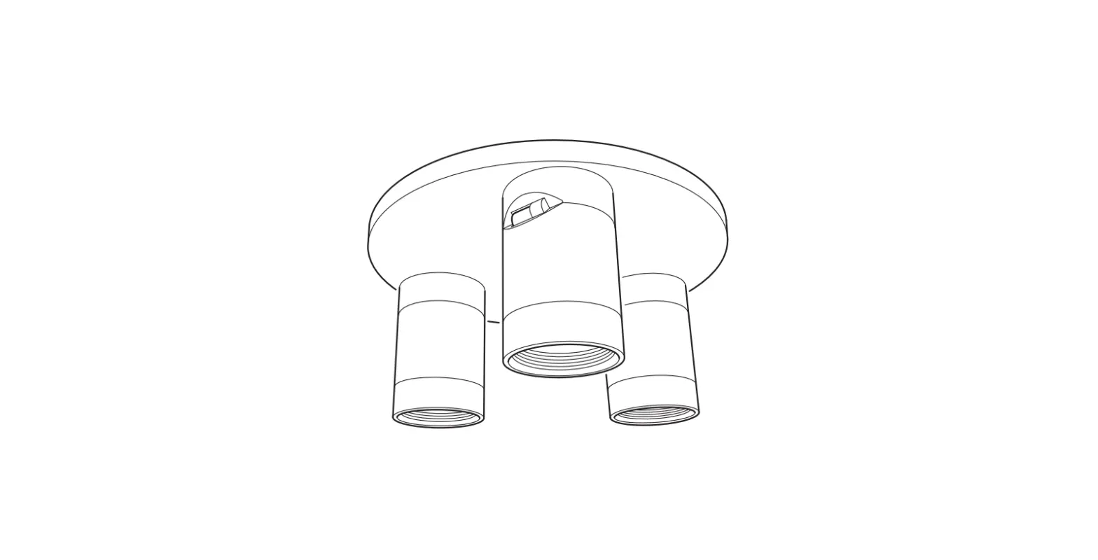 Ikea Nymåne Ceiling Spotlight With 3 Lights Instruction Manual