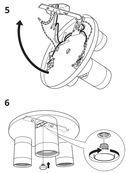 IKEA-NYMÅNE-Ceiling-Spotlight-with-3-Lights-fig-5