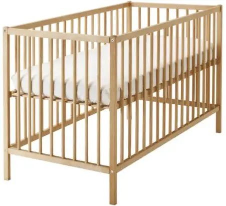 IKEA AA-1976314-6 SNIGLAR Baby Cot Babies and Kids Baby Nursery and Kids