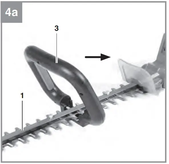 Assembly of the steady grip