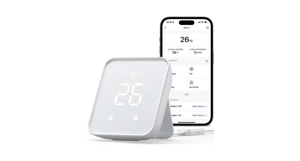 Switchbot W3202100 Hub 2 Thermometer Hygrometer User Manual Switchbot W3202100 Hub 2 Thermometer Hygrometer User Manual