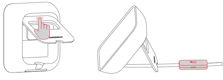 SwitchBot W3202100 Hub 2 Thermometer Hygrometer - surface