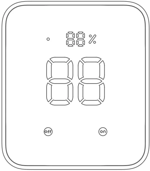 SwitchBot W3202100 Hub 2 Thermometer Hygrometer