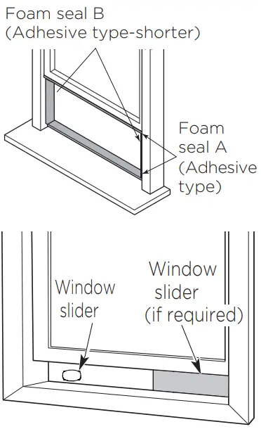 Hung Window Installation