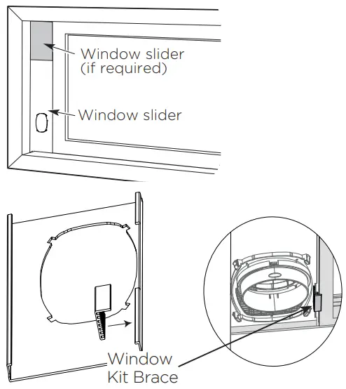 Sliding window Installation