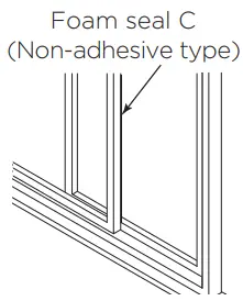 Sliding window Installation