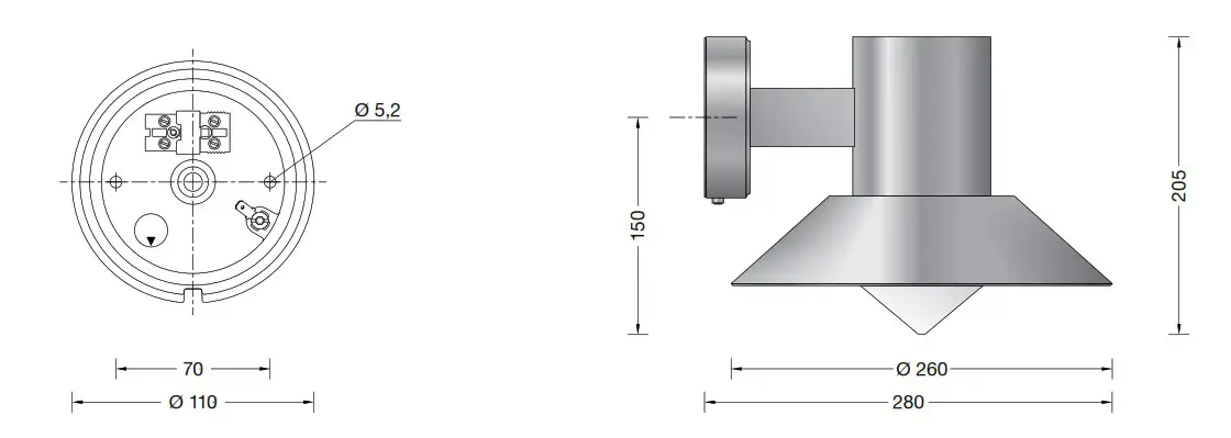 BEGA 31060 Wall Luminaire
