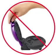 DASH DMWGH001 Ghost Mini Waffle Maker - Waffle 1