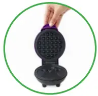 DASH DMWGH001 Ghost Mini Waffle Maker - Waffle 2