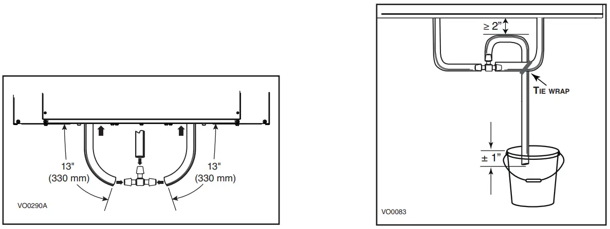 Connecting the Drain