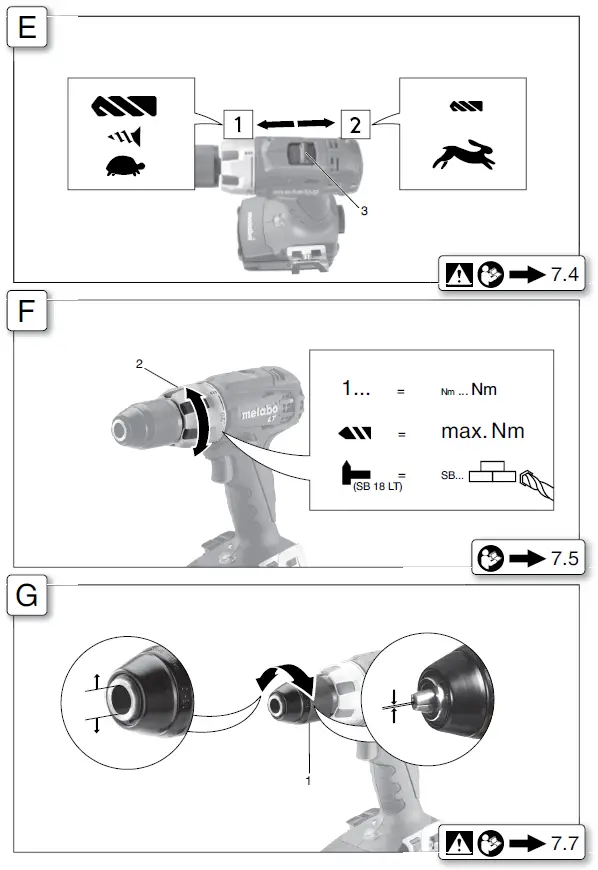 metabo BS 14.4 LT Cordless Drill-Screwdriver 3