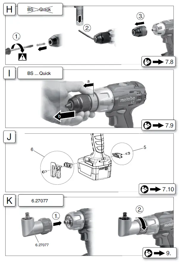 metabo BS 14.4 LT Cordless Drill-Screwdriver 4