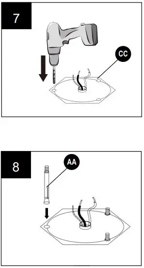 wayfair Post Lantern Lamp-fig7