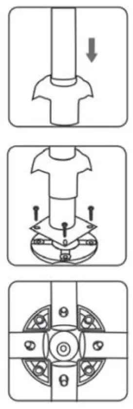 APF40Q 40cm 45W Pedestal Fan 2