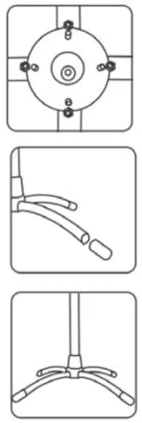 APF40Q 40cm 45W Pedestal Fan 3