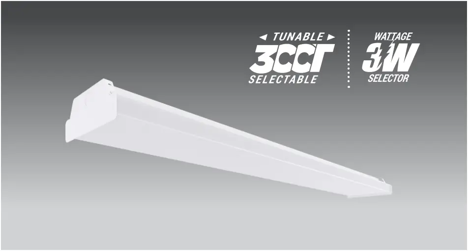 PORTOR LIGHTING PT WA2 4F7I 3CP 4 Inch LED Economy Slim Wraparound Luminaire