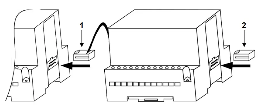 Unitronics IO TO16 I O Expansion Module - connect